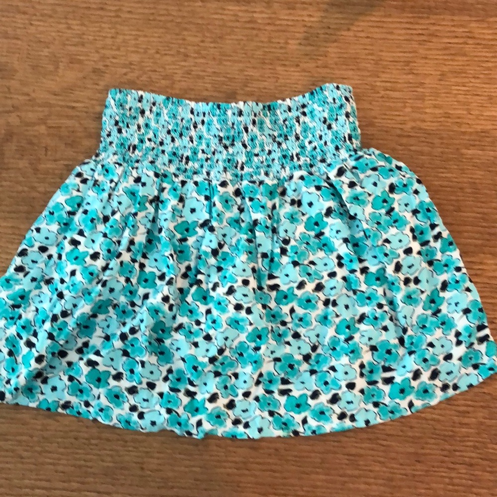 Blue skirt with shorts attached